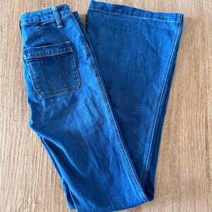Abercrombie and fitch flare jeans